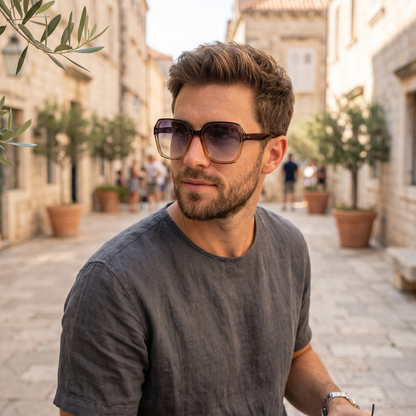 Unisex Vintage Polarized Sunglasses