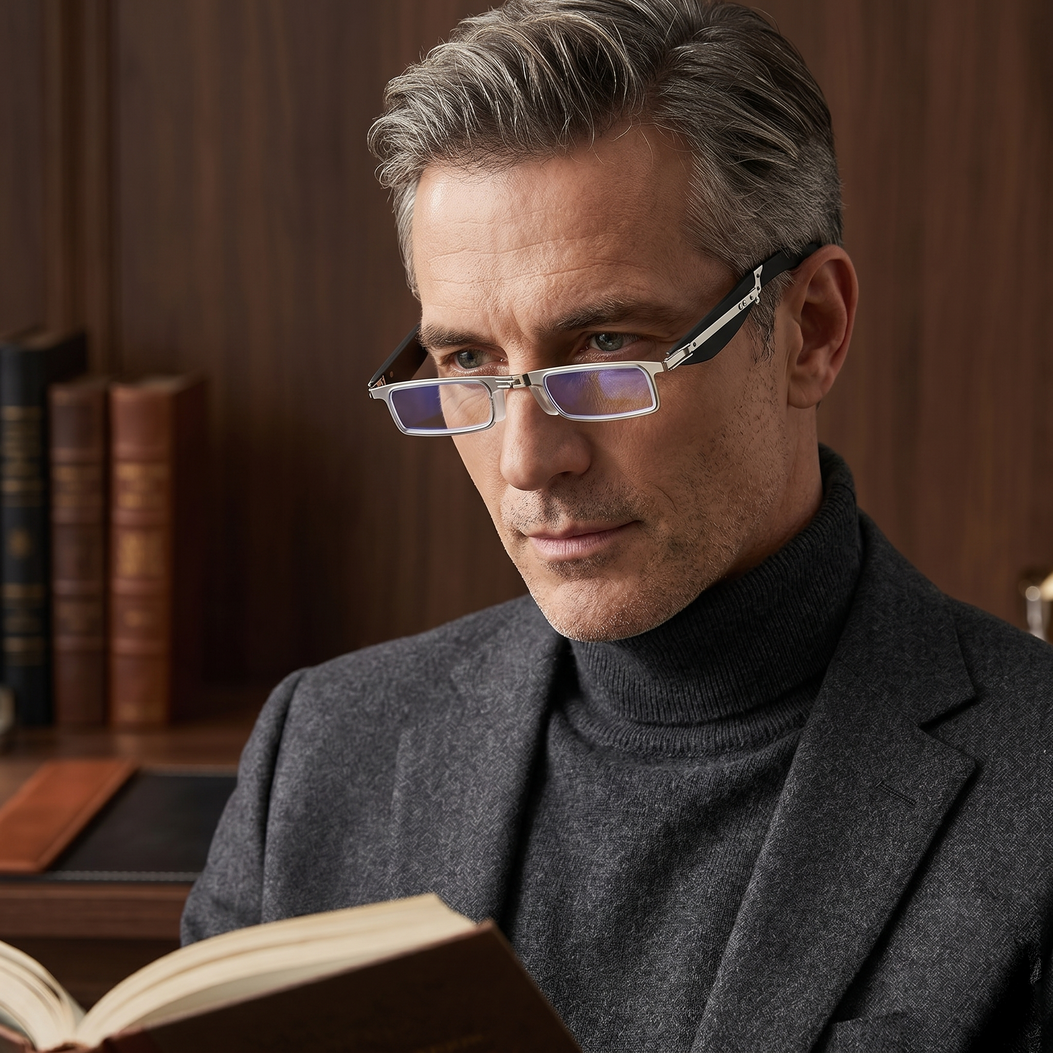 Foldable, Portable, Blue-Light-Blocking Reading Glasses