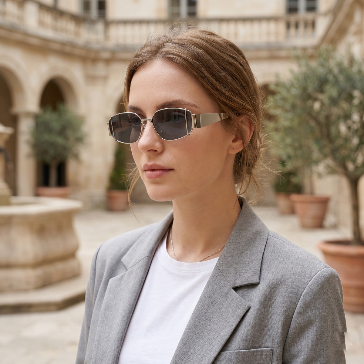 Stylish, Sun-Protective, Premium Metal Sunglasses