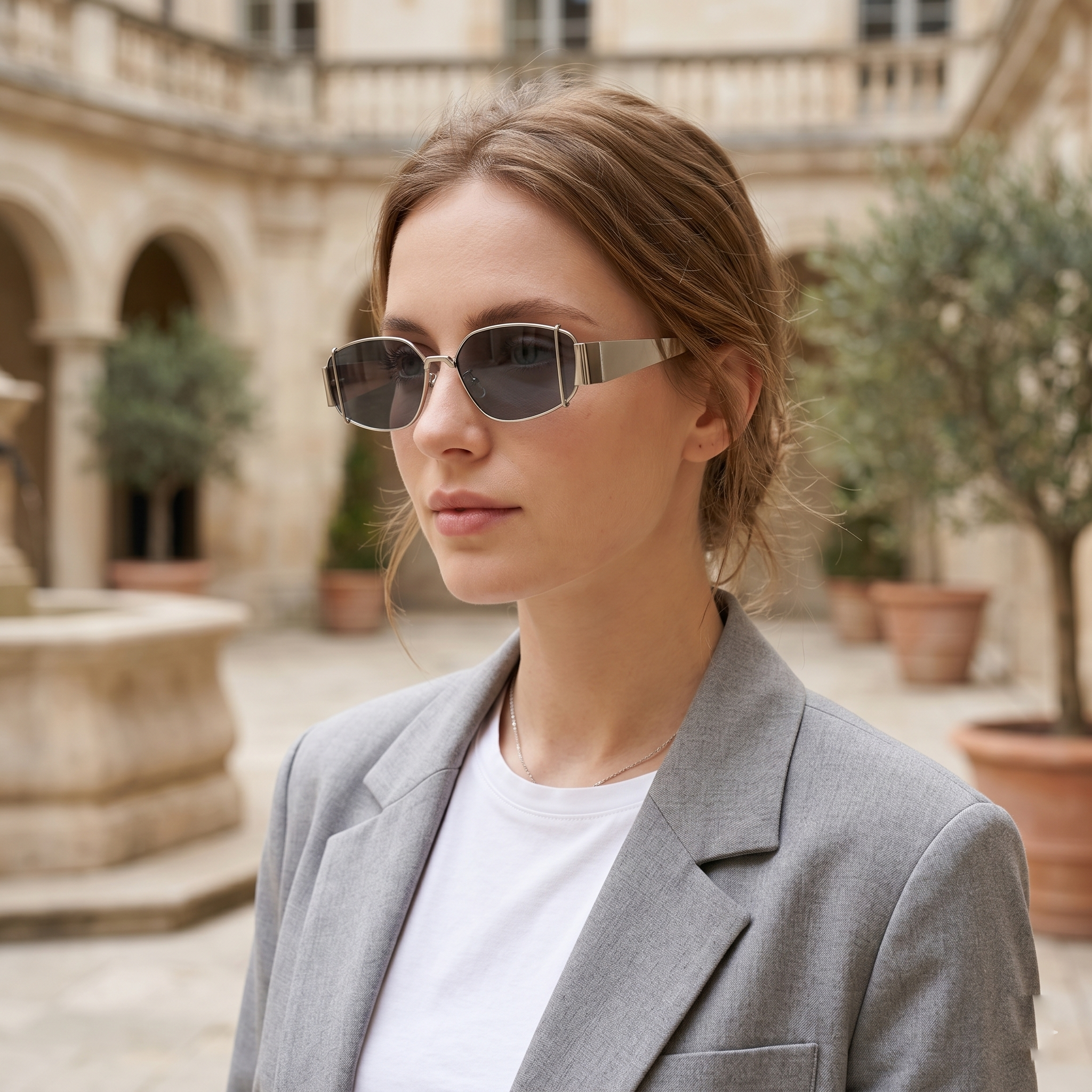 Stylish, Sun-Protective, Premium Metal Sunglasses
