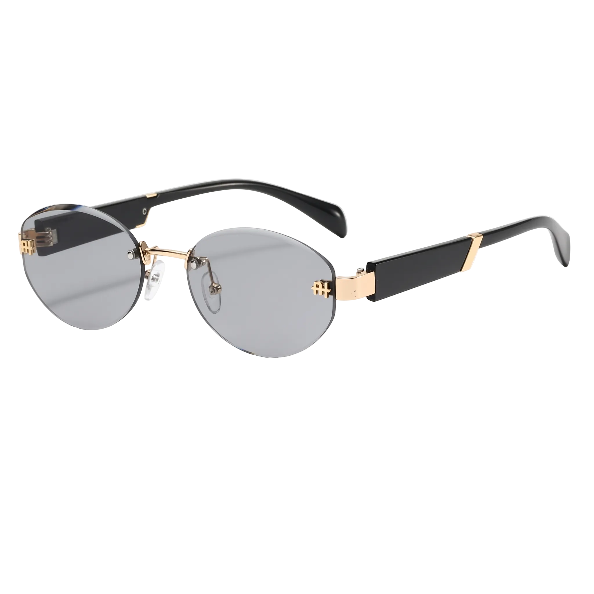 Stylish Rimless Cut-Edge Sunglasses