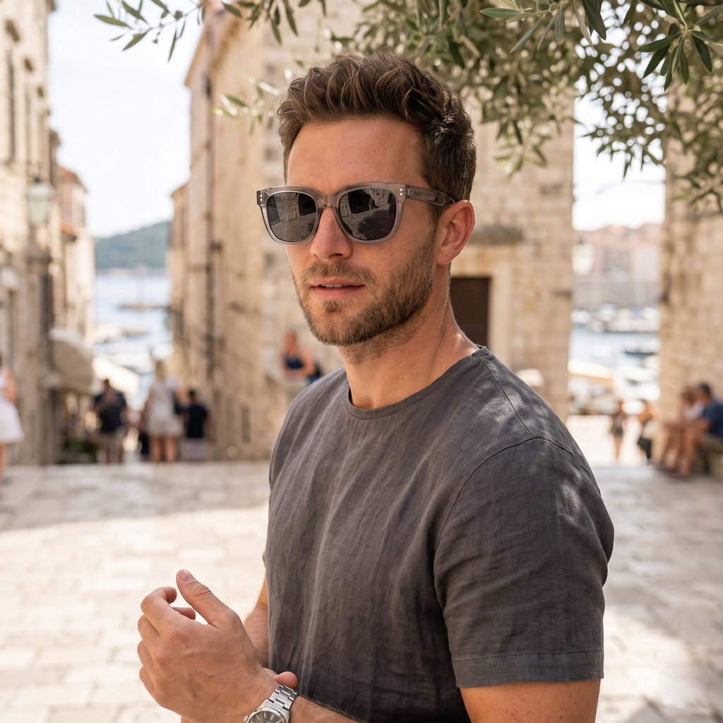 Unisex Vintage Polarized Sunglasses