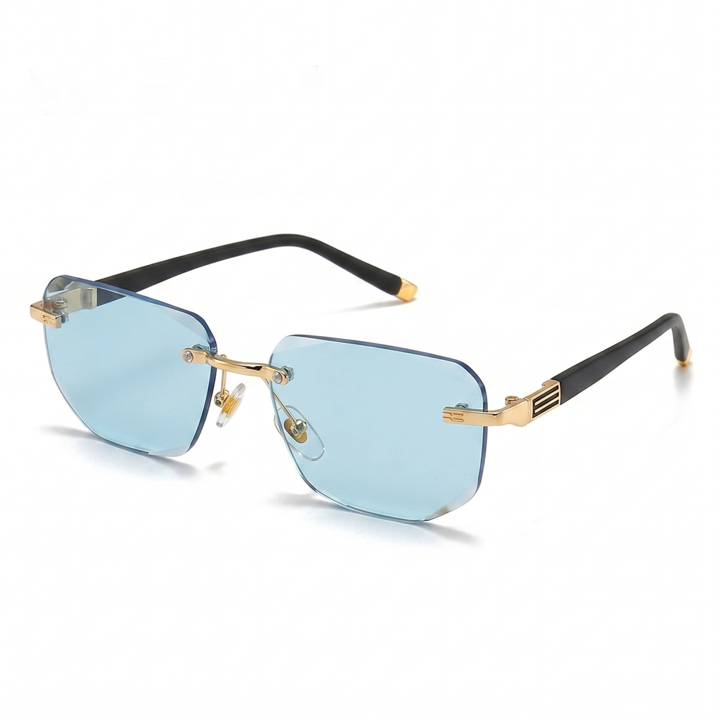Green-Edged Anti-Blue Light Reading Glasses