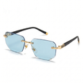 Green-Edged Anti-Blue Light Reading Glasses