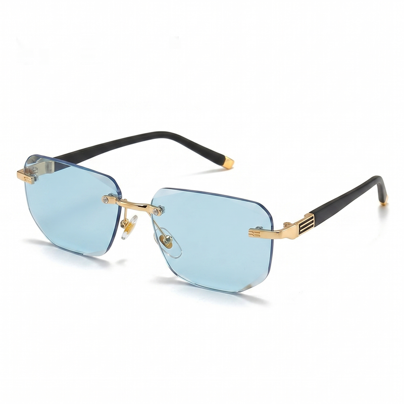 Green-Edged Anti-Blue Light Reading Glasses