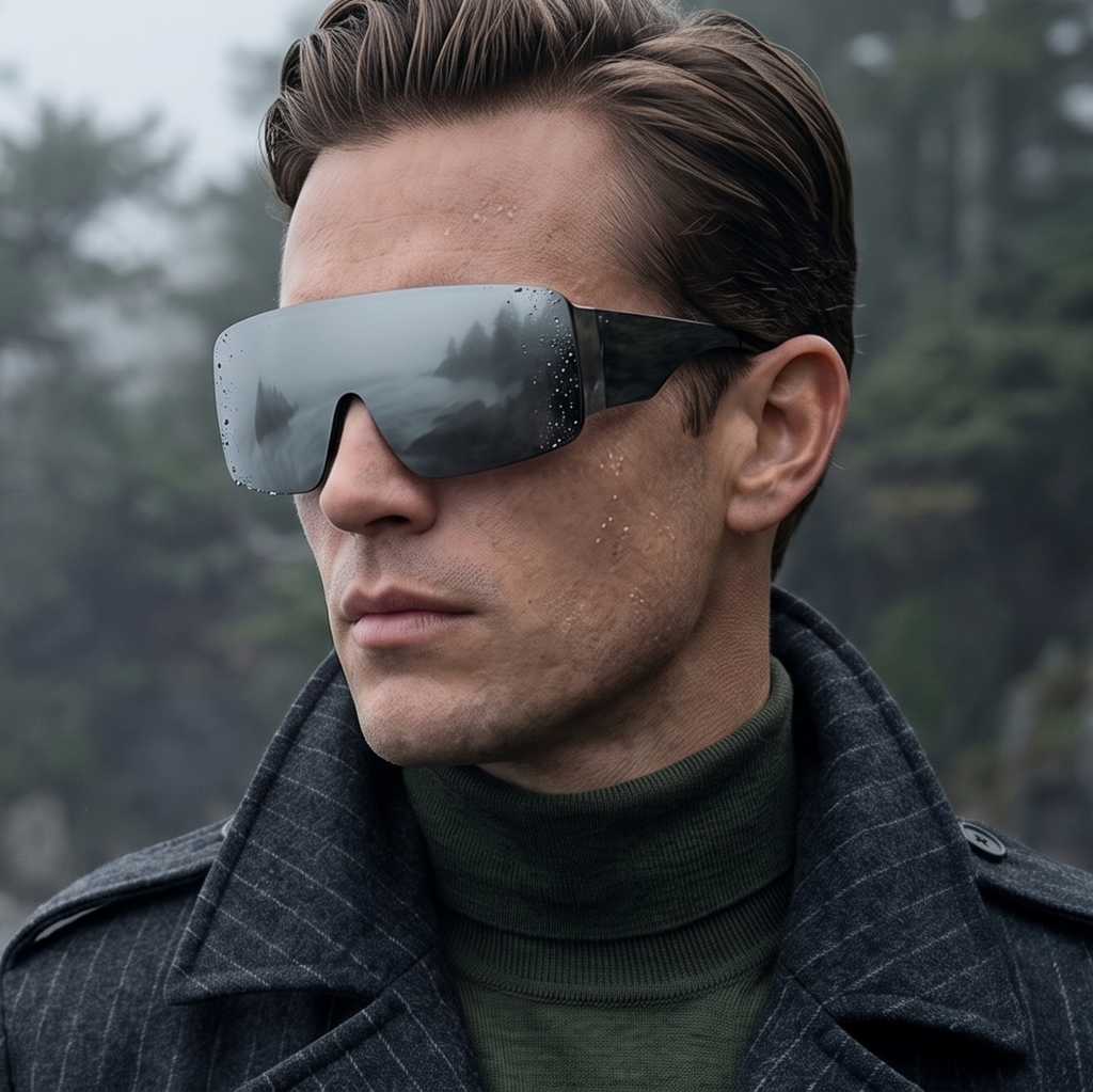 Anti-Splash Safety Goggles with Adjustable Temples