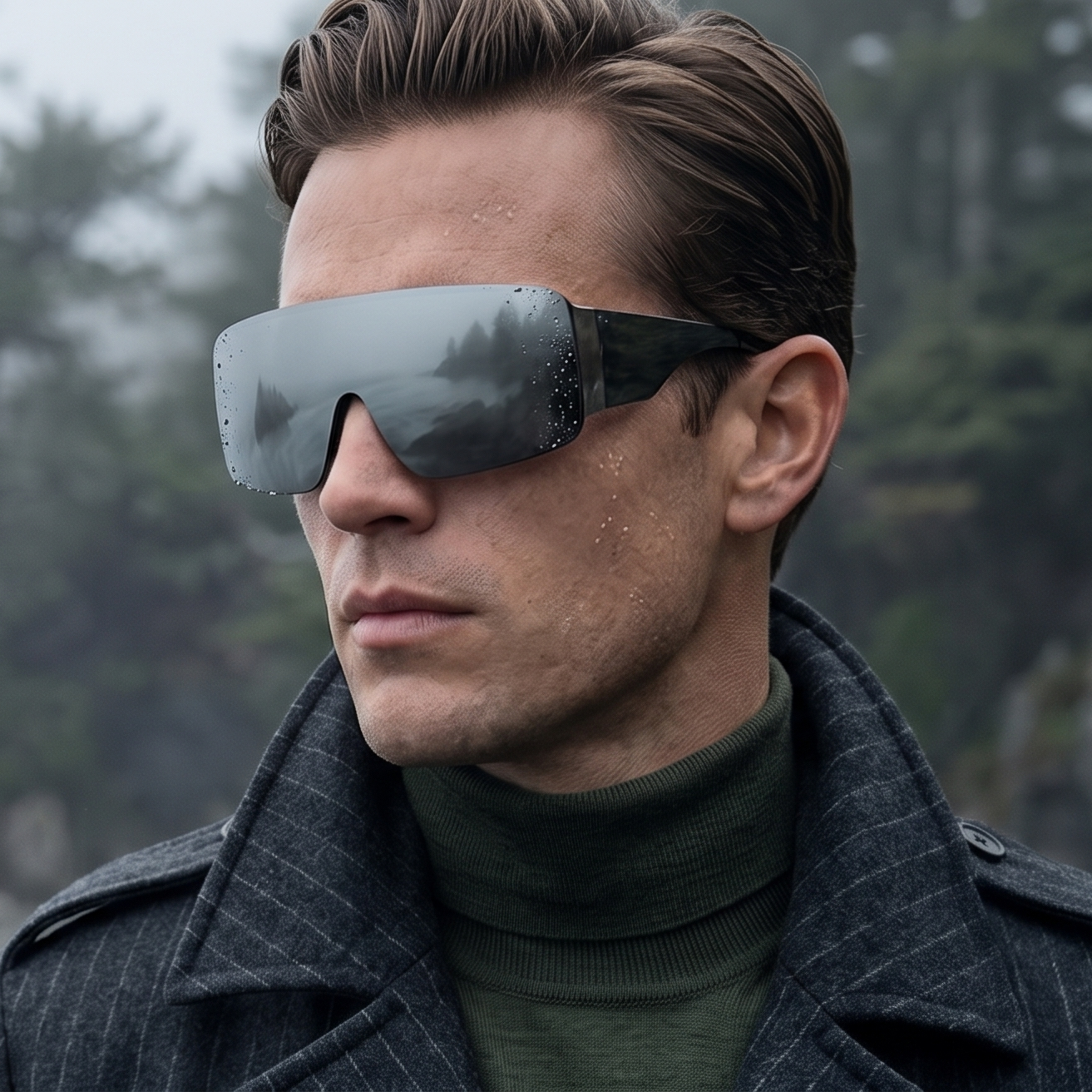 Anti-Splash Safety Goggles with Adjustable Temples