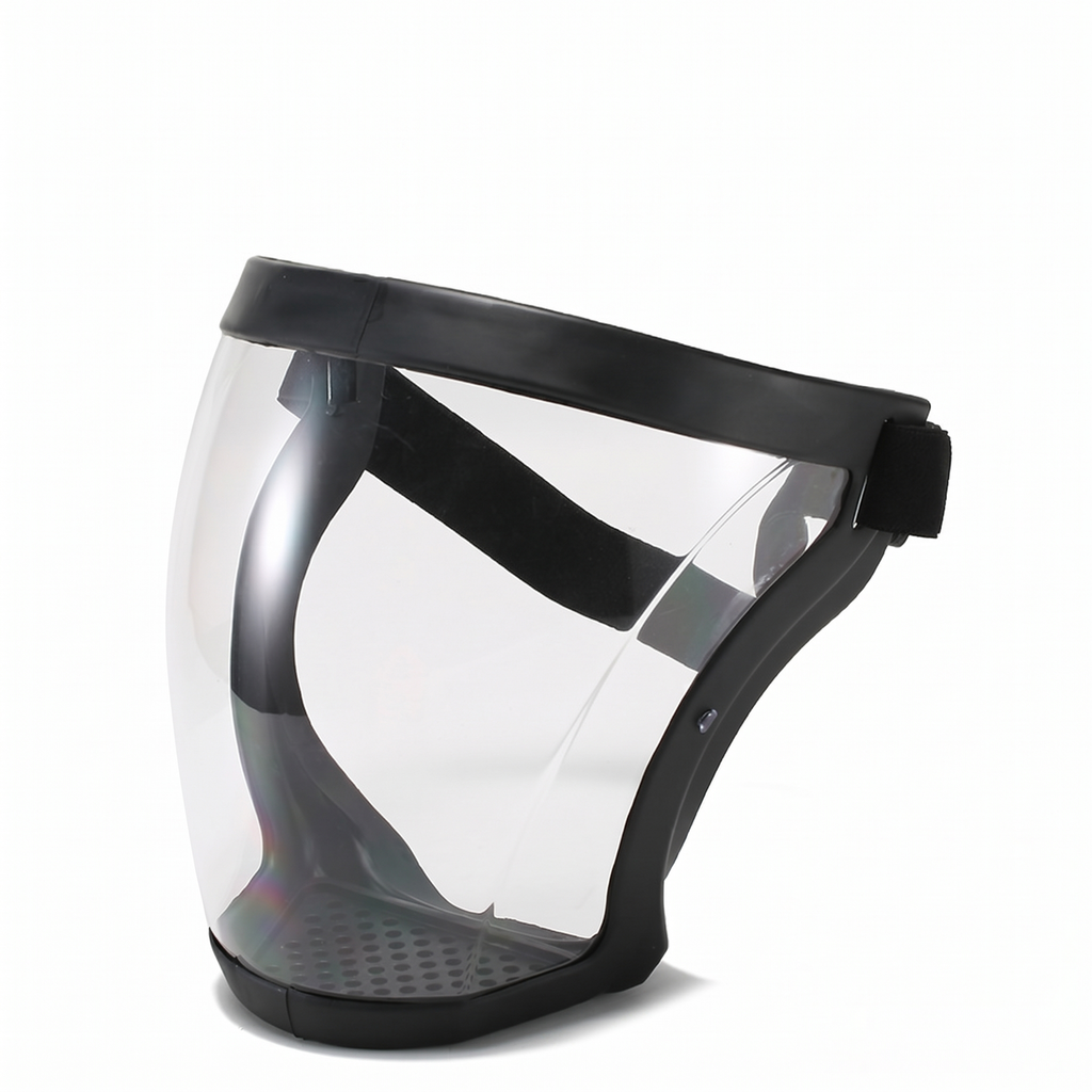High-Definition Transparent Anti-Fog Protective Face Shield